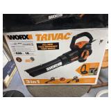 Worx Corded Trivec w/Bag - Vacuum/Blower