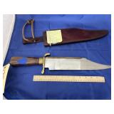 Large 19" Spanish Style Bowie Knife 14" Blade