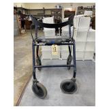4-Wheeled Walker w/Brakes