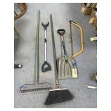 5 Pcs - Shovel - Grabber - Rake - Broom