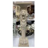 Lion Pedestal 29"H x 8"Dia