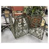 3 Panel Fireplace Screen