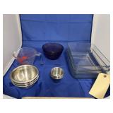 Pyrex Measuring Cups & Mixing Bowl & More