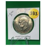 1976-P Eisenhower Dollar Flat Back Uncirculated