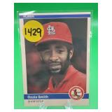 1984 FLEER HOF OZZIE SMITH CARD