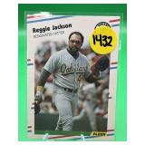1988 FLEER HOF REGGIE JACKSON CARD