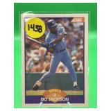 EARLY CARD 1989 SCORE BO JACKSON