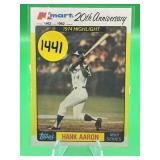 1982 TOPPS/KMART HOF HANK AARON CARD