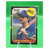 ROOKIE CARD 1987 DONRUSS RAFAEL PALMEIRO