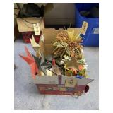 Metal Truck Planter - Faux Flower Picks - Star