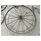 Iron Wagon Wheel 54"Dia