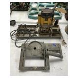 Corded DeWalt Router w/Jig Boards
