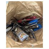 Bag of Assorted Kitchen utensils