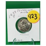 1999-P Jefferson Nickel Uncirculated