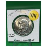1976-D Eisenhower Dollar Flat Back Uncirculated