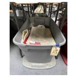 Holiday Rug - Tree Skirt & More in Plastic Bin