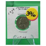 1948-S Jefferson Nickel Very Fine