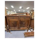 Marble Topped Dresser 43"L x 20"W x 34"H