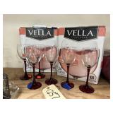 6 Pcs Stemware - 2 Boxes Delicious Blush Box Wine