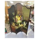 3-Paneled Room Divider - 48"W x 70"H