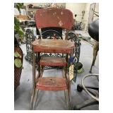 Vintage Step Stool/High Chair