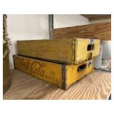 2 - Wooden Coca Cola Crates