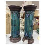 2 - Stained Glass Lamps