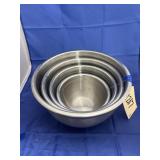 4 Pcs Stainless Steel Nesting Bowls