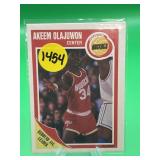 1989 FLEER HOF AKEEM OLAJUWON CARD