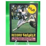ROOKIE CARD #1 1985 TOPPS MARK CLAYTON