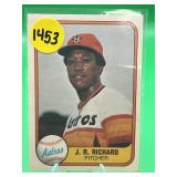 1981 FLEER JR RICHARD CARD