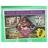 1976 TOPPS REDS WS CHAMPS CARD