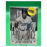 INSERT CARD TOPPS HOF JACKIE ROBINSON
