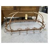 Hanging Metal Pot Rack 39"L x 19"W x 16"H