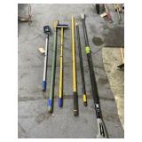 Spade - 2 Scrubbers - Tool Handles