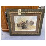 Framed/Matted Native American Print