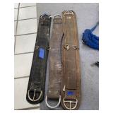 3 - Horse Cinches - Leather & Nylon