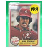 1981 FLEER PREMIER HOF MIKE SCHMIDT CARD