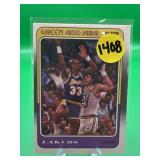 1988 FLEER HOF KAREEM ABDUL JABBAR CARD