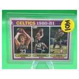 2ND YR CARD 1981 TOPPS HOF LARRY BIRD