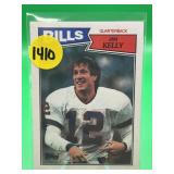 ROOKIE CARD 1987 TOPPS HOF JIM KELLY