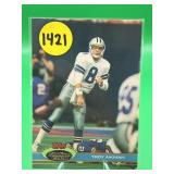 EARLY CARD 1991 STADIUM CLUB HOF TROY AIKMAN