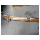 Medieval Sword 43-1/2" 34" Blade 2 Serpents