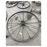 Iron Wagon Wheel 54"Dia