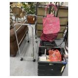 Rolling Collapsible Tote - Netting - Craft Supplie