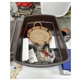 Wicker Basket - Specialty Papers & More