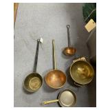 4 - Long Handled Ladles/Dippers - Small Skillet