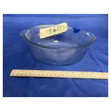 Round Fireking Casserole Dish