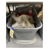 Metal Gift Shop Shaped Baskets in Plastic Bin