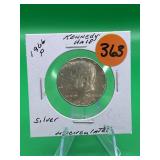 1966-P Silver Kennedy Half Dollar Uncirculated